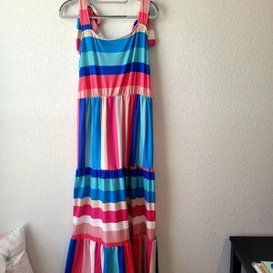 Max-dress block print